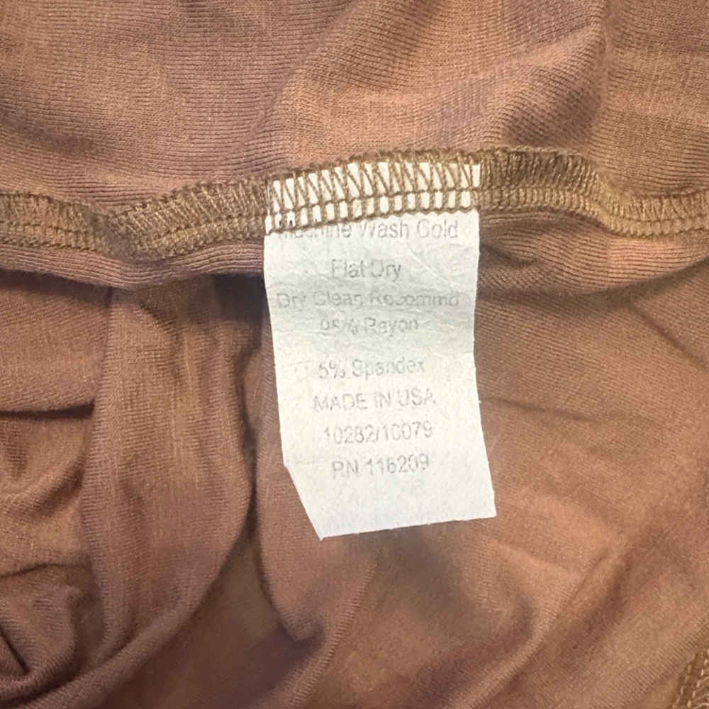 Brown T-Shirt Dress - Picture 7 of 7